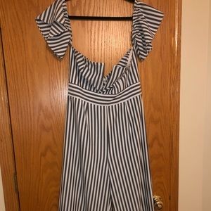 Stripped jumpsuit